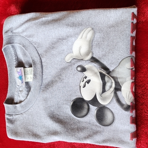 Disney Land Resort Mickey Mouse Shirt Gray Large - Picture 5 of 5